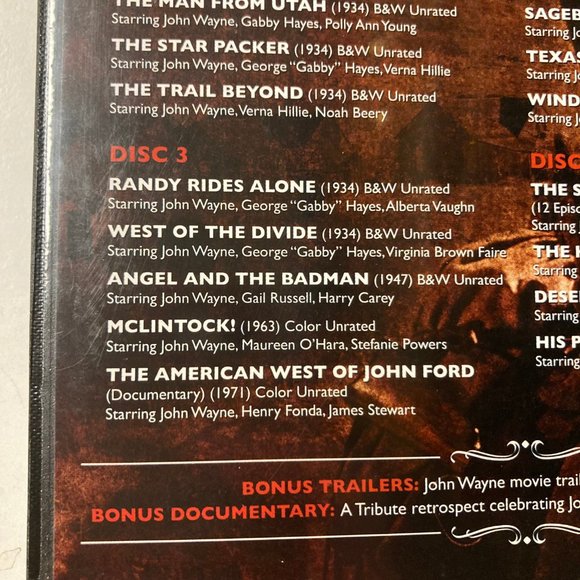 John Wayne: The Tribute Collection DVD 17 Film & Documentary - Picture 5 of 10